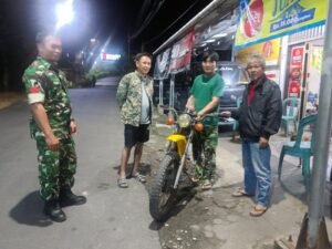 Koramil Jajaran Kodim 1302 Intensifkan Patroli Malam Nataru