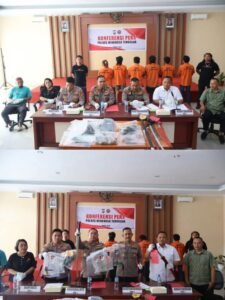 Tindak Tegas! Polisi Tetapkan 10 Tersangka Perkelahian Kelompok Watuliney Molompar