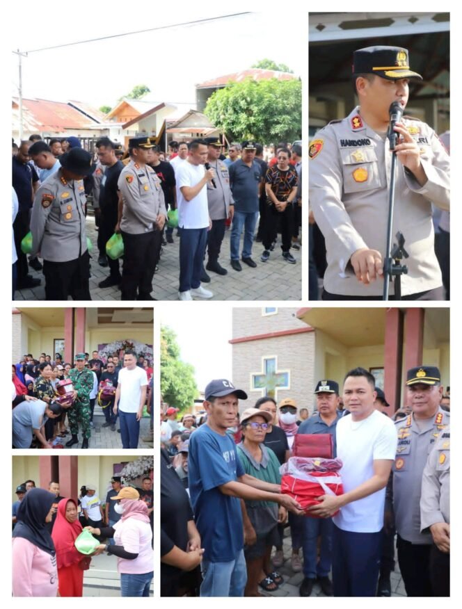 
					Bupati Mitra Pimpin Kerja Bakti & Salurkan Bantuan Sosial, Tegaskan Apresiasi TNI/Polri Jaga Kondusifitas