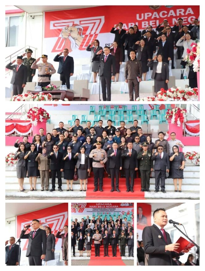 
					Peringati Hari Bela Negara ke-77, Bupati Ronald Kandoli Ajak Masyarakat Teguhkan Komitmen Untuk Indonesia Maju