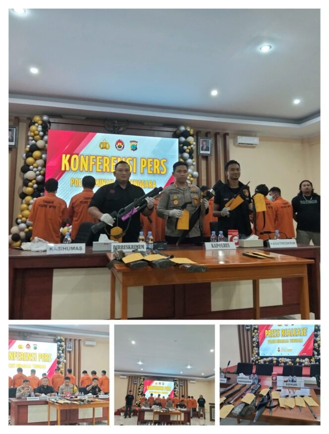 
					Polisi Tetapkan 9 Tersangka Bentrokan Di Ratatotok yang Menelan Korban Jiwa