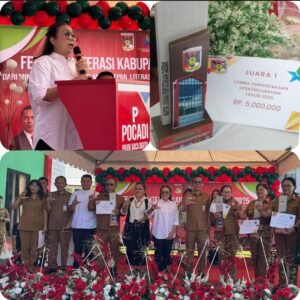 Kanonang Dua Terbaik di Lomba Perpustakaan Desa Minahasa 2025