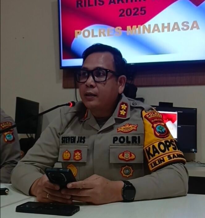 
					Polres Minahasa Catat Peningkatan Penyelesaian Kasus Sepanjang 2025