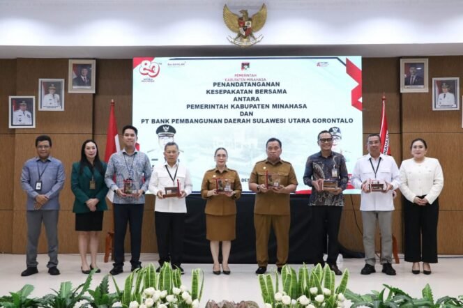 
					MoU Pemkab Minahasa – Bank SulutGo Diteken, KUR “Bohusami” Resmi Diluncurkan