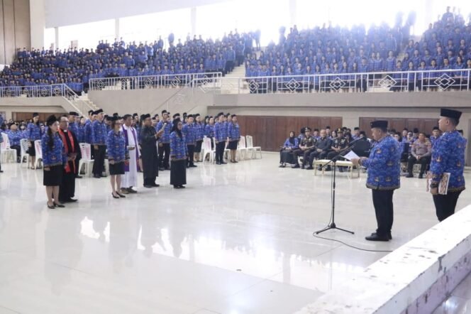 
					Pimpin HBN ke-77, Bupati Robby: Bela Negara Fondasi Indonesia Maju