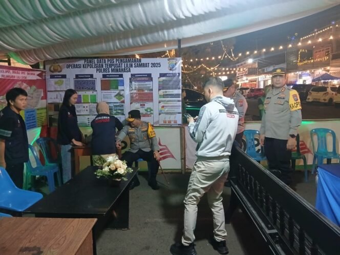 
					Kapolda Sulut Cek Kesiapan Pos Operasi Lilin di Kawangkoan