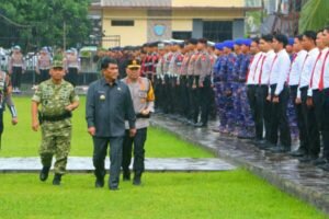 Polda Sulut Kerahkan Ribuan Personel, Operasi Lilin Samrat Siaga Amankan Natal–Tahun Baru