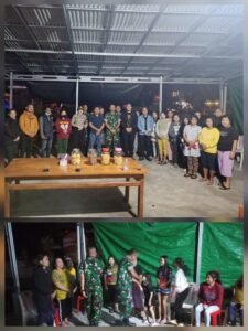 Dandim 1302/Minahasa Sambangi Umat Pinaras Pasca Kebakaran