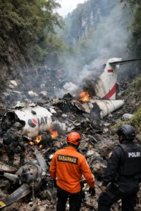 Diduga Melenceng Saat Pendekatan, ATR IAT Hantam Pegunungan Maros