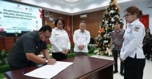 Pengurus Baru PMI Minahasa Dikukuhkan, Bupati Tegaskan Peran Kemanusiaan di Garis Depan