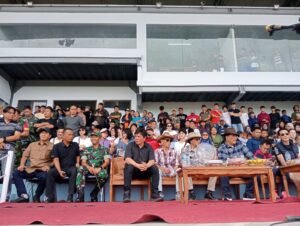 Dandim 1302 Hadiri Pembukaan Pacuan Kuda New Year Cup 2026 di Tompaso Barat