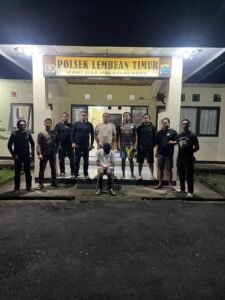 Resmob Polres Minahasa Ringkus Terlapor Penganiayaan di Lembean Timur