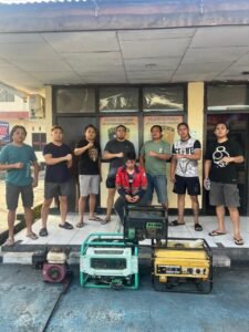 Buser Polres Minahasa Bongkar Pencurian Genset dan Mesin Perahu, Pemuda Kiniar Ditangkap