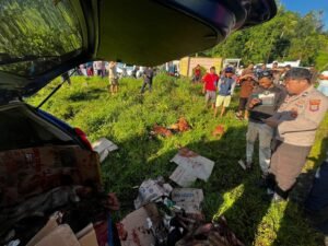 Polsek Kakas Amankan Mobil Bermuatan Bangkai Anjing, Dugaan Kasus Doger