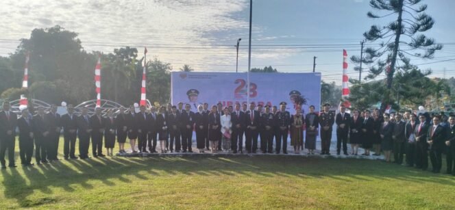 
					Mewakili Dandim 1302/Minahasa, Danramil Amurang Hadir di Peringatan HUT ke-23 Minsel