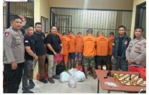 11 Tersangka Penembakan PETI Nibong Dilimpahkan ke Polda Sulut