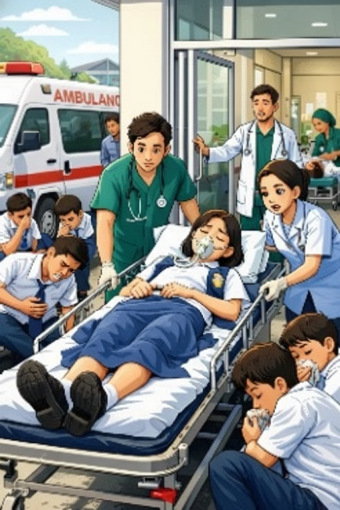 
					Diduga Usai Konsumsi MBG, Puluhan Pelajar Tomohon Alami Keracunan Massal