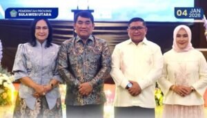 Gubernur Sulut Hadiri Sertijab Danlanud Sam Ratulangi