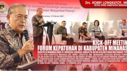 Ketua DPRD Minahasa Hadiri Kick-Off Forum Kepatuhan Jaminan Sosial Ketenagakerjaan