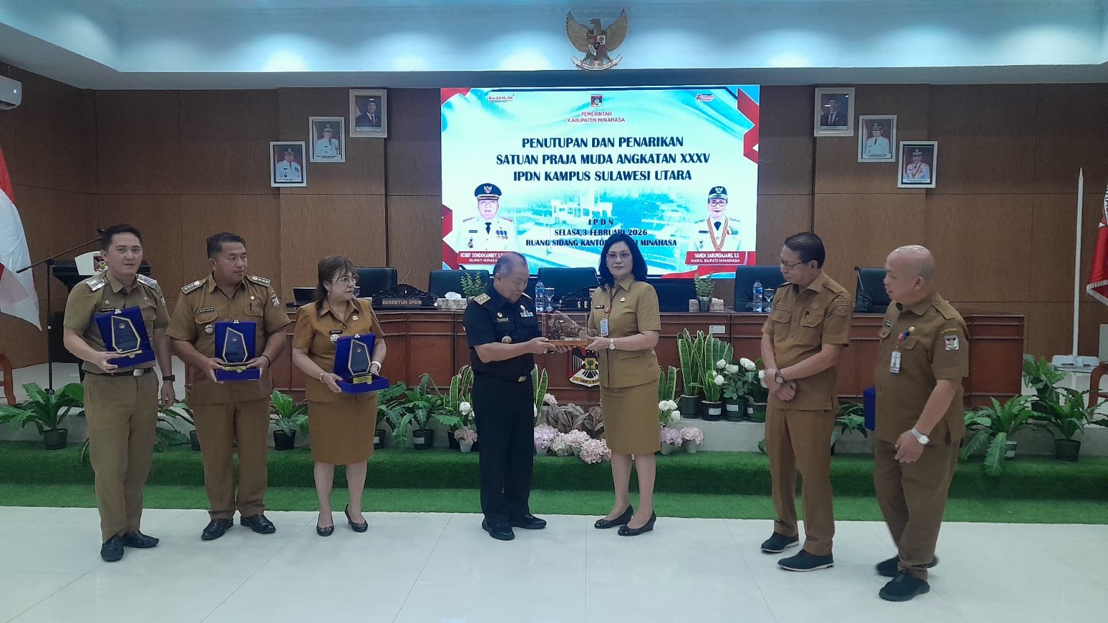 Akhiri Magang II, 23 Praja IPDN Ditarik dari Minahasa