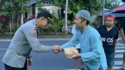 Ramadan Humanis: Kapolsek Toulimambot Pimpin Aksi Berbagi Takjil