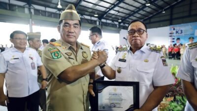 Robby Dondokambey Terima Penghargaan K3 Nasional, Minahasa Tegaskan Komitmen Keselamatan Kerja