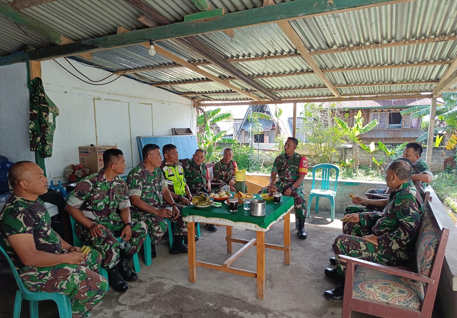 Danramil 1302-01 Tondano Ingatkan Prajurit Jaga Etos dan Nama Baik