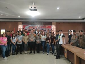 Polres Minahasa Bangun Kemitraan Setara dengan Pers “Kapolres : Kritik Keras Silahkan, Tapi Jangan Fitnah”