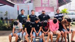 Resmob Polres Minahasa, Sikat Delapan Pengeroyok di Karumenga, Korban Kritis Dihajar Brutal