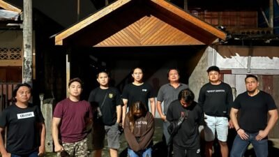 Digerebek Tim Resmob Polres Minahasa, Pasangan Selingkuh Diciduk di Kamar Kos.