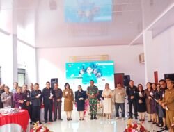 Dandim 1302/Minahasa Hadiri Ibadah Syukur HUT ke-60 Ketua TP-PKK di Rumah Dinas Bupati