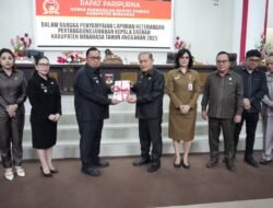 Bupati–Wabup Minahasa Serahkan LKPJ 2025 ke DPRD, RD–Vasung Tegaskan Komitmen Perkuat Pembangunan