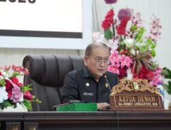 Ketua DPRD Minahasa Pimpin Paripurna Penyampaian LKPJ Bupati 2025