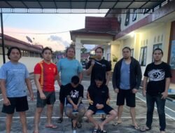 Dikejar Tanpa Ampun, Dua Pelaku Penikaman Diciduk Resmob Minahasa