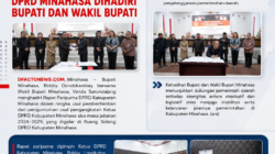 Bupati dan Wakil Bupati Minahasa Hadiri Rapat Paripurna DPRD Bahas Usul Pemberhentian Ketua DPRD