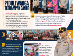 Polres Minahasa dan Insan Pers Salurkan Bantuan Sosial bagi Warga dan Anak Panti