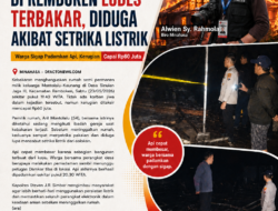 Rumah Semi Permanen di Remboken Ludes Terbakar, Diduga Akibat Setrika Listrik
