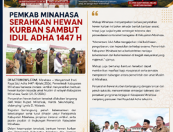 Pemkab Minahasa Serahkan Hewan Kurban Sambut Idul Adha 1447 H