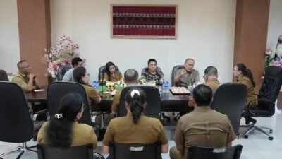 Wabup Vanda Terima Kunjungan KONI, Bahas Kesiapan Porprov Sulut 2027
