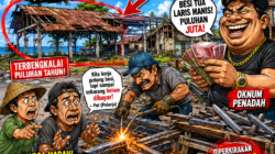ASET DESA PULUHAN TAHUN TERBENGKALAI, RANGKA BAJA GUDANG BORGO DIDUGA DIJUAL OKNUM TAK BERTANGGUNG JAWAB