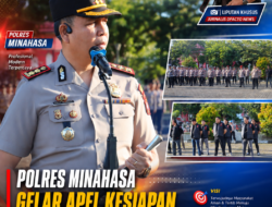 Polres Minahasa Gelar Apel Kesiapan Pengamanan Pilhut 2026, Pastikan Seluruh Tahapan Pemilihan Hukum Tua Berjalan Aman dan Kondusif