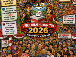 129 Desa di Minahasa Gelar Pilhut Serentak, Hari ini Masyarakat Tentukan Pemimpinnya