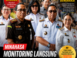Bupati Minahasa Pantau Langsung Pelaksanaan Pilhut Serentak di Sejumlah Desa