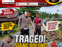 Tragedi Siang Bolong di Kakas, Dua Pengendara Tewas Usai Adu Kuat di Jalan Raya Kaweng