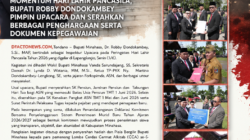 BUPATI ROBBY DONDOKAMBEY PIMPIN UPACARA HARI LAHIR PANCASILA 2026
