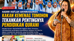 Hadiri Haflah Akhirussanah, Kakan Kemenag Tomohon Tekankan Pentingnya Pendidikan Qurani