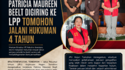 Tak Berkutik, Patricia Maureen Beelt Digiring ke LPP Tomohon Jalani Hukuman 4 Tahun