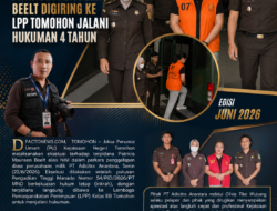 Tak Berkutik, Patricia Maureen Beelt Digiring ke LPP Tomohon Jalani Hukuman 4 Tahun