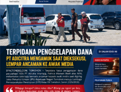 Terpidana Penggelapan Dana PT Adicitra Mengamuk Saat Dieksekusi, Wartawan Diancam