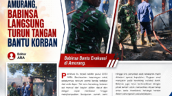 Si Jago Merah Mengamuk di Amurang, Babinsa Langsung Turun Tangan Bantu Korban